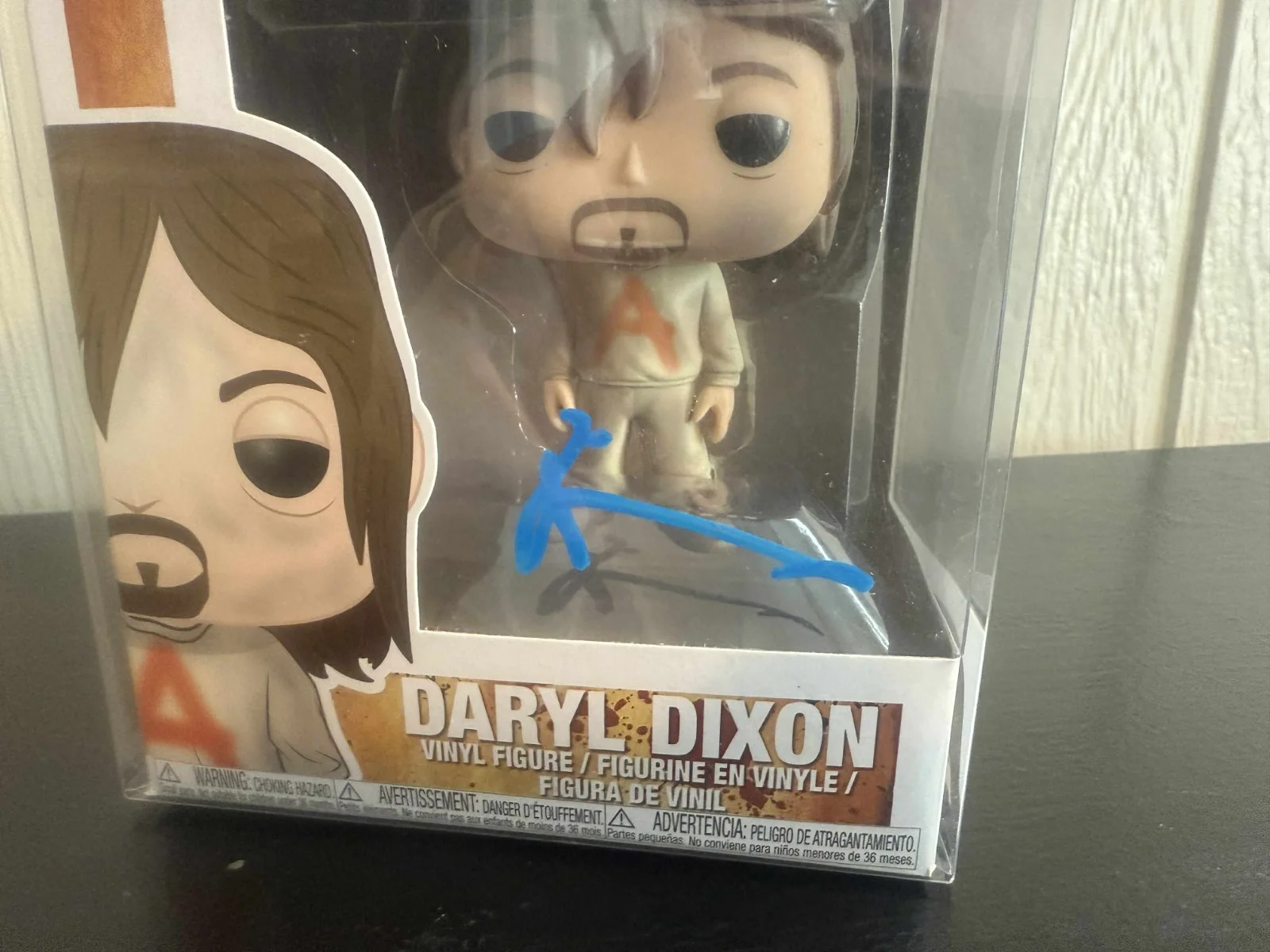 NORMAN REEDUS SIGNED FUNKO DOLL 578 DARYL DIXON THE WALKING DEAD COA, изображение 5