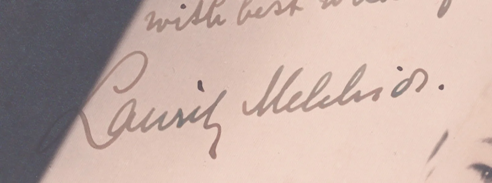 Lauritz Melchior — LAURITZ MELCHIOR - AUTOGRAPHED INSCRIBED PHOTOGRAPH, image 2