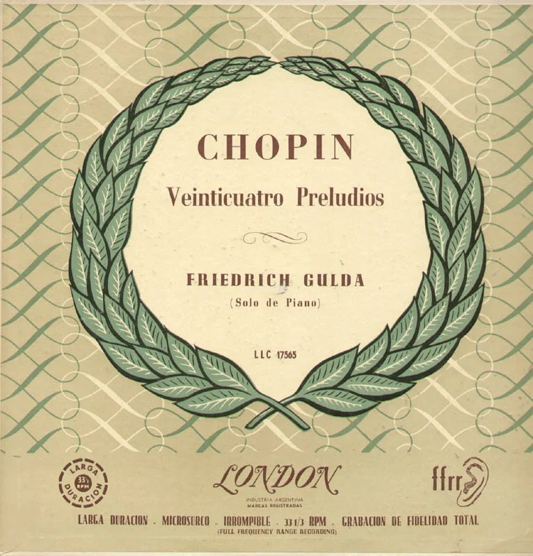 Friedrich Gulda — FRIEDRICH GULDA - RECORD ALBUM COVER SIGNED, image 2