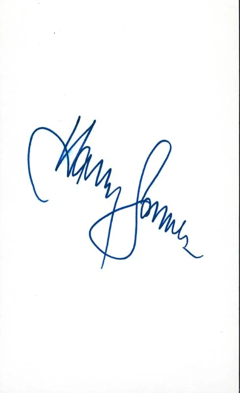 Harry James — HARRY JAMES - AUTOGRAPH