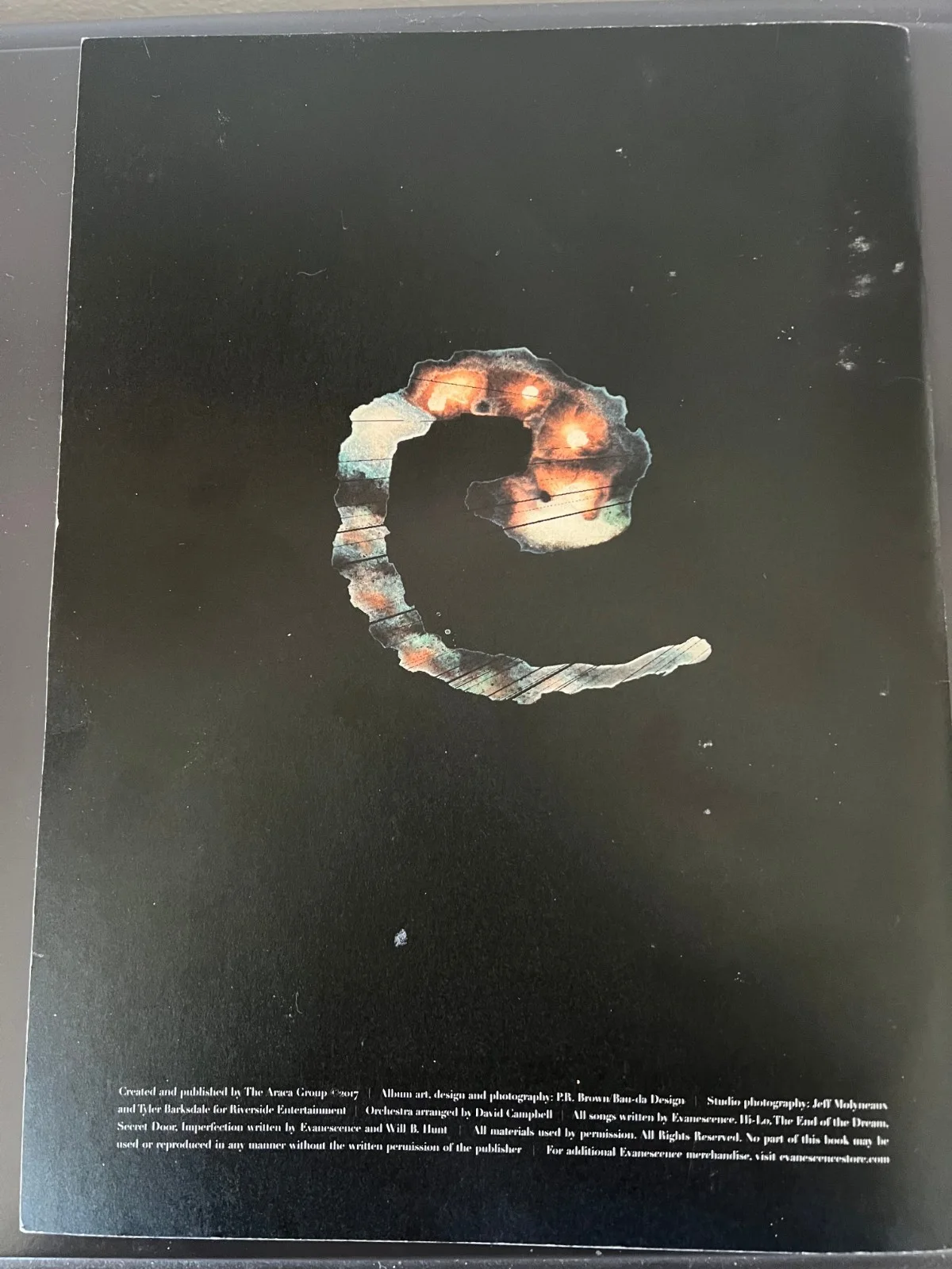 Amy Lee, William Hunt, Jen Majura, Tim McCord, Troy McLawhorn — Evanescence (X5) Signed/Autographed Synthesis Tour Program - AMY LEE, image 4