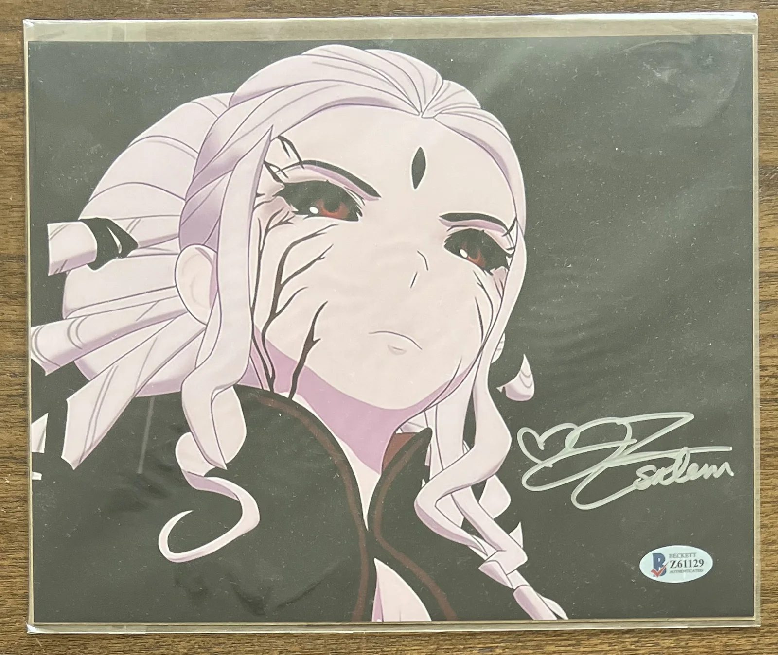 Jen Taylor — RWBY (Salem) 8x10 Autographed Jen Taylor Signed Beckett (Cortana Princess Peach)