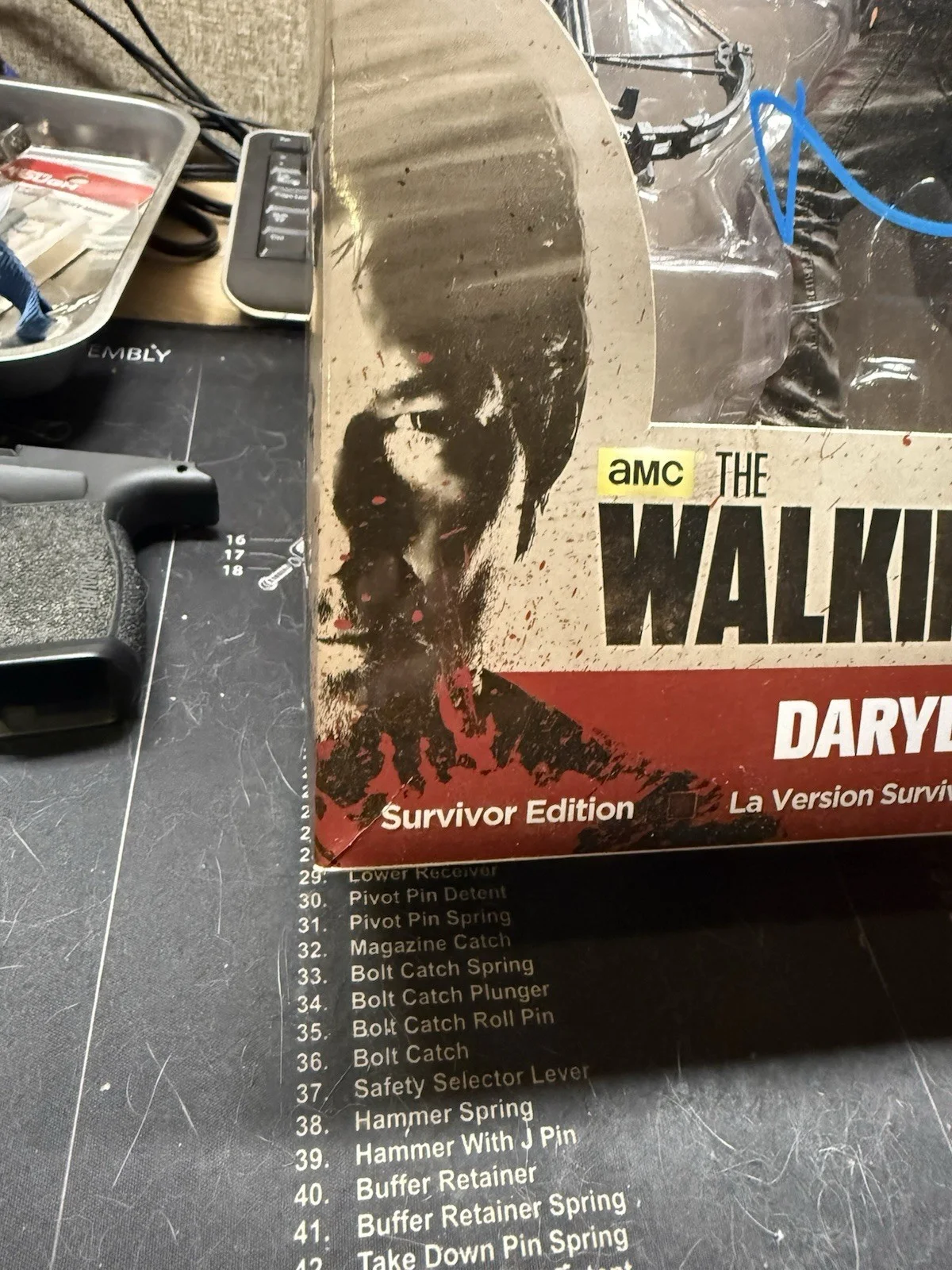 Norman Reedus — Norman Reedus Signed The Walking Dead Daryl Dixon 10" McFarlane Figure JSA LE, image 3