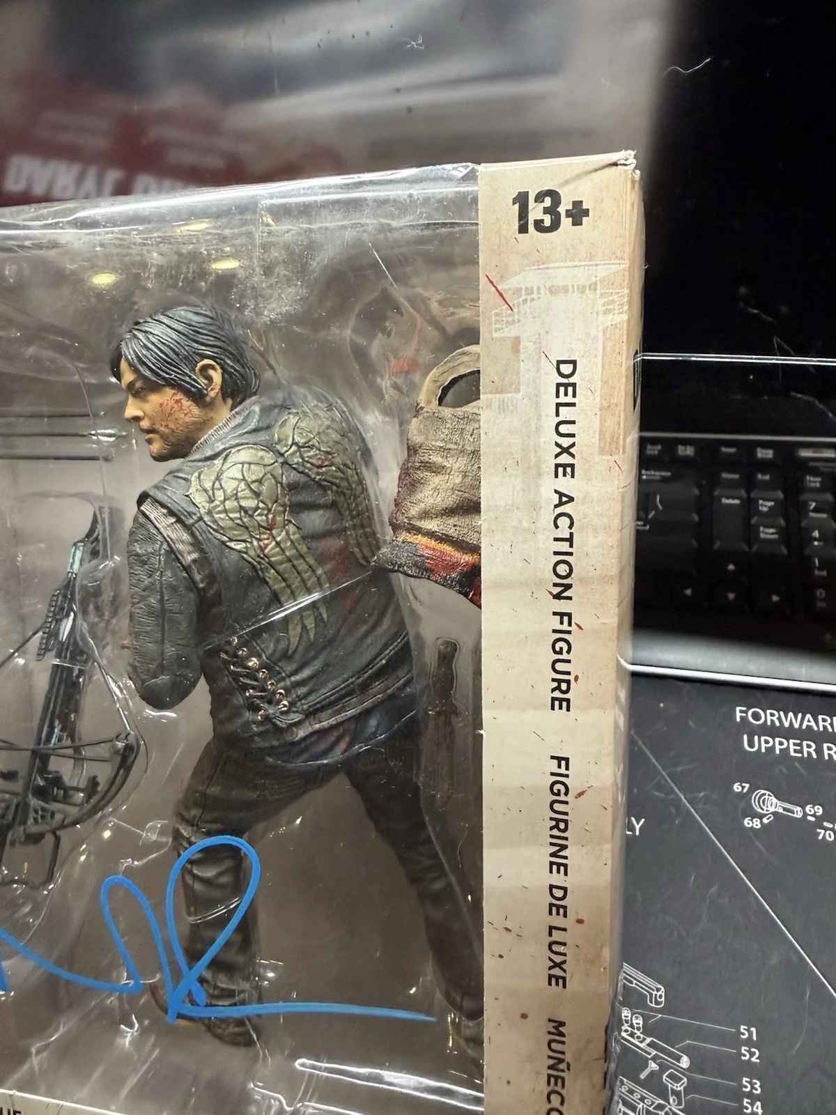 Norman Reedus — Norman Reedus Signed The Walking Dead Daryl Dixon 10" McFarlane Figure JSA LE, image 5