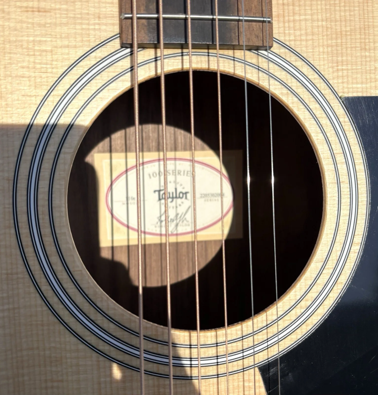GEORGE STRAIT SIGNED Taylor Guitar JSA LETTER OF AUTHENTICITY, image 5