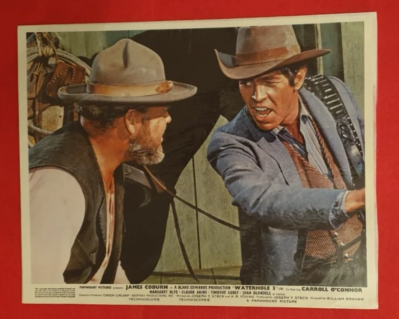 Waterhole No. 3 (1967) Set of 5 Original 10x8 Press Photos – James Coburn Stills, изображение 4