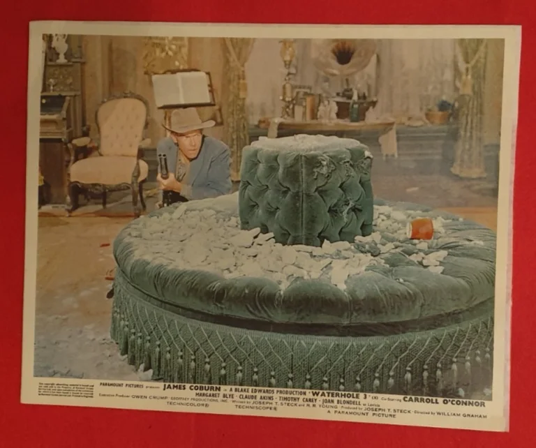 Waterhole No. 3 (1967) Set of 5 Original 10x8 Press Photos – James Coburn Stills, изображение 5
