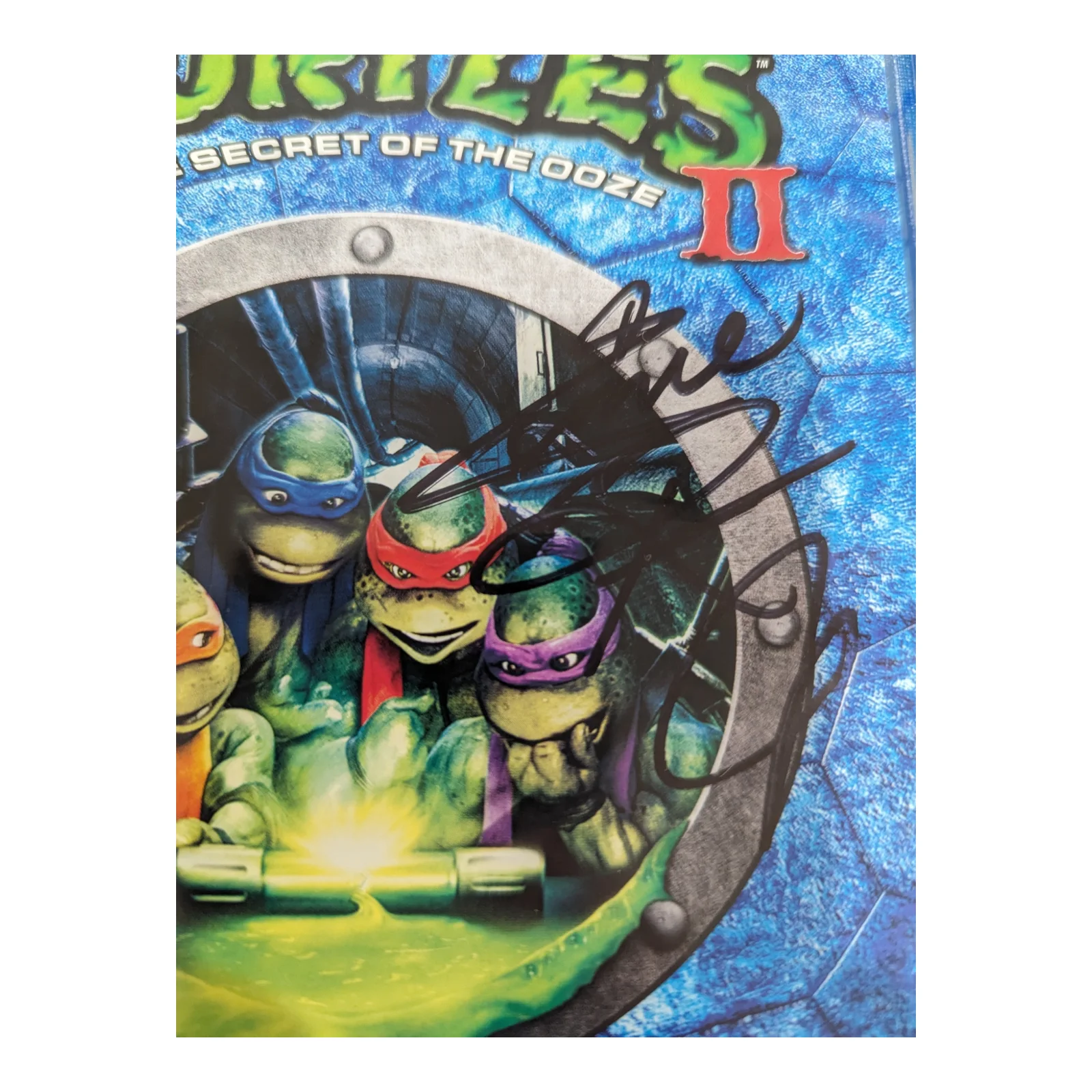 Teenage Mutant Ninja Turtles II - Autographed by Ernie Reyes Jr, изображение 2