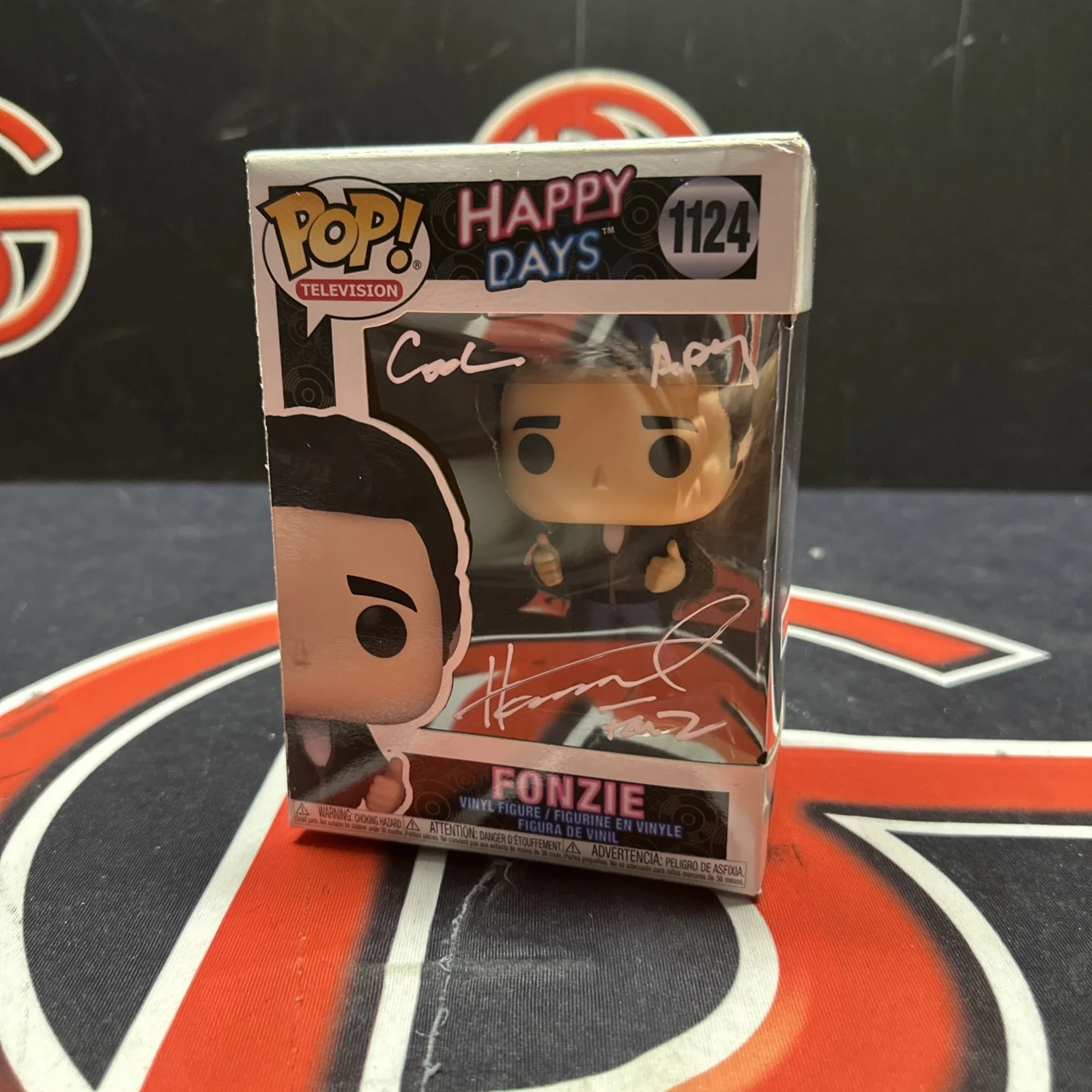 Henry Winkler — Henry Winkler Autographed Fonzie Funko Pop w/ Inscription Happy Days Steiner CX