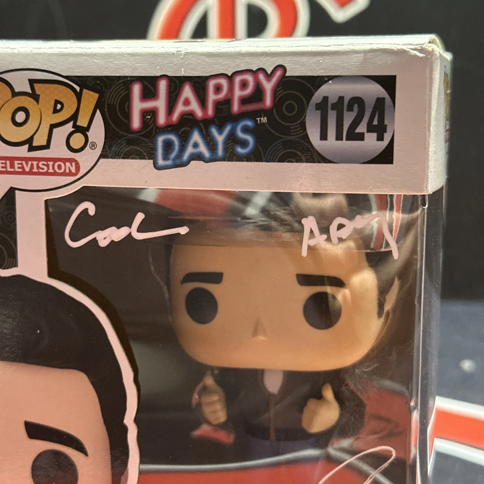 Henry Winkler — Henry Winkler Autographed Fonzie Funko Pop w/ Inscription Happy Days Steiner CX, изображение 3