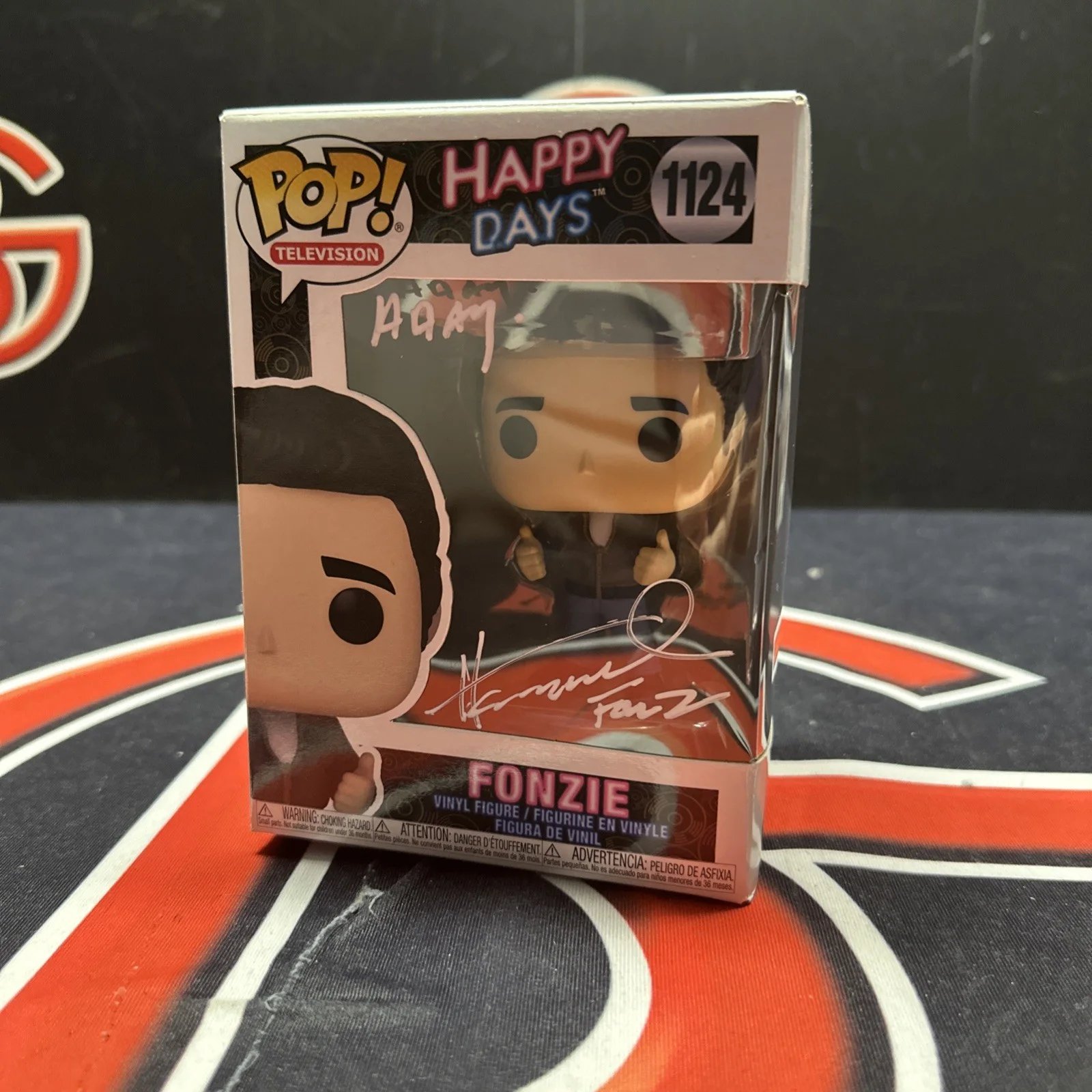 Henry Winkler — Henry Winkler Autographed Fonzie Funko Pop w/ Inscription Happy Days Steiner CX