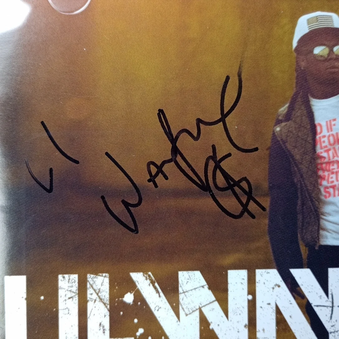 Lil Wayne I Am Not A Human Being Signed Autograph CD Booklet With COA Mint No..., image 2
