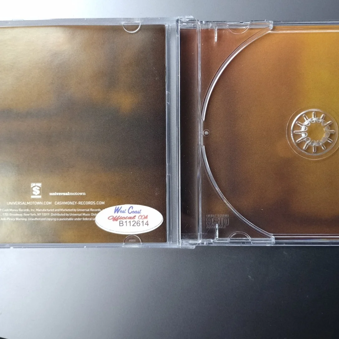 Lil Wayne I Am Not A Human Being Signed Autograph CD Booklet With COA Mint No..., image 5