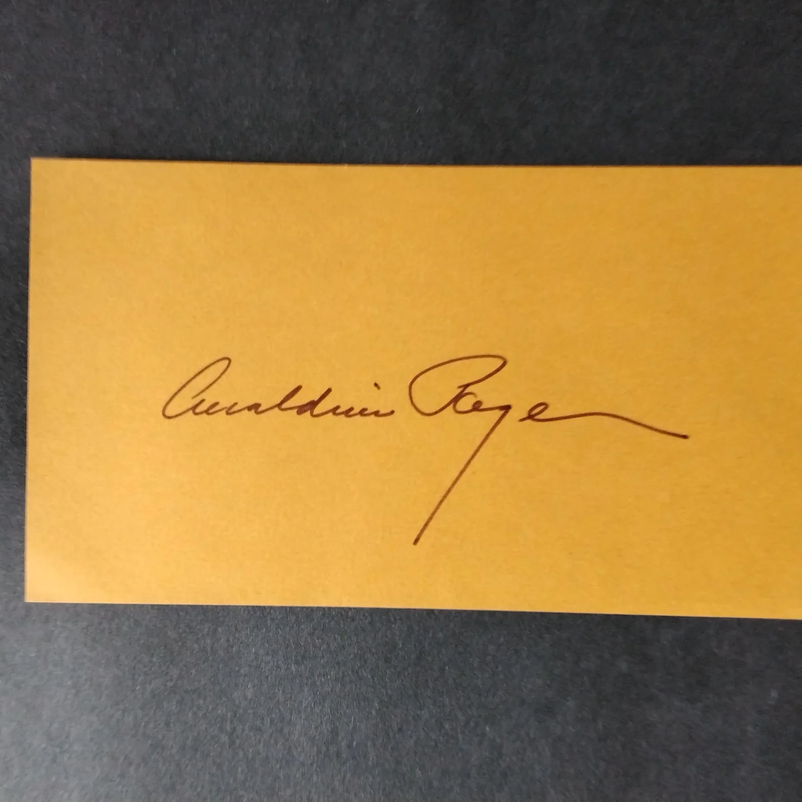Geraldine Page Signed Card Photo Film Actress Sweet Bird of Youth Trip Bountiful, изображение 3