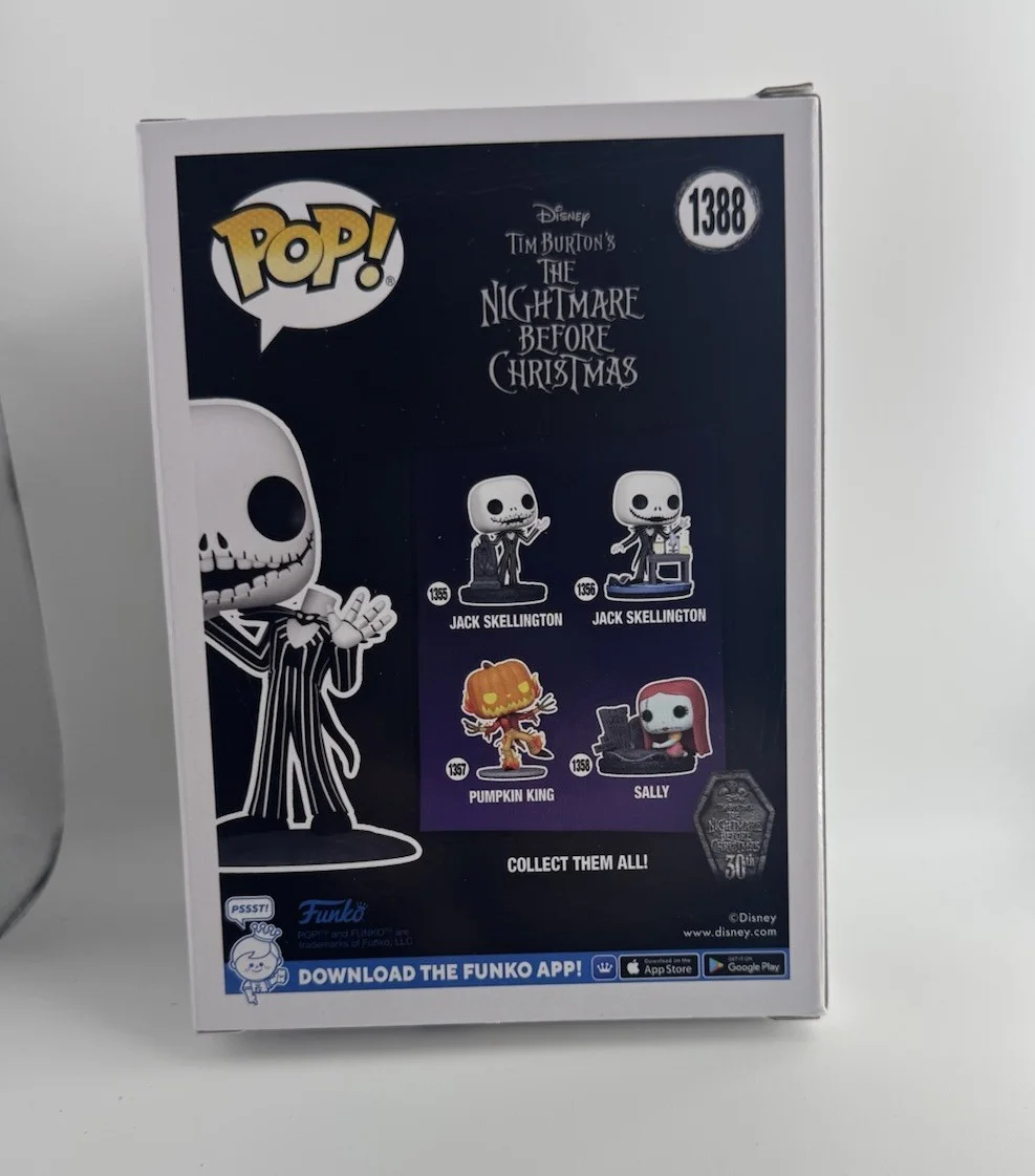 Chris Sarandon — CHRIS SARANDON SIGNED DISNEY JACK SKELLINGTON FUNKO POP BAS BECKETT EXCLUSIVE 5, изображение 3