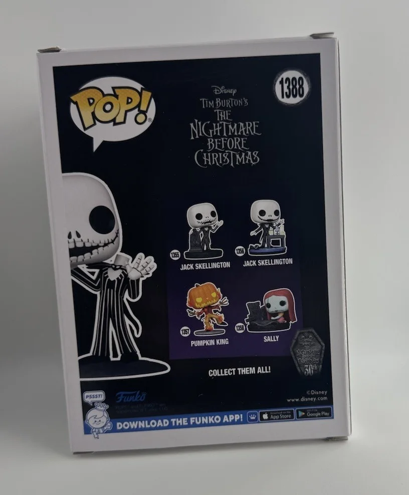 Chris Sarandon — CHRIS SARANDON SIGNED DISNEY JACK SKELLINGTON FUNKO POP BAS BECKETT EXCLUSIVE 4, image 3