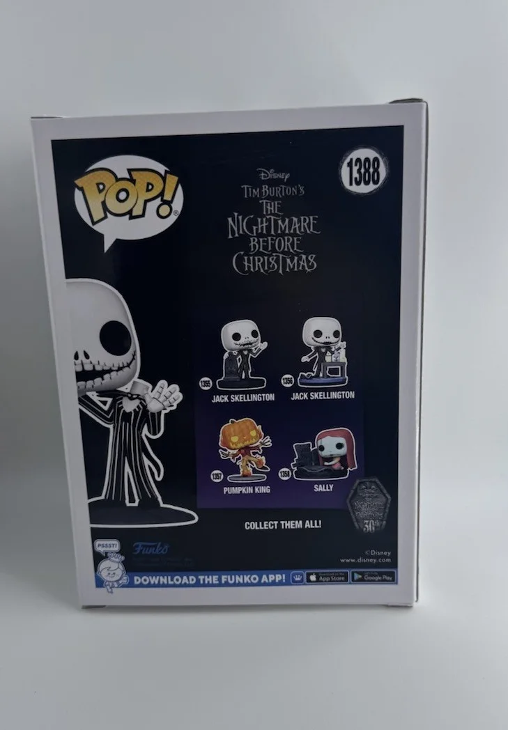 Chris Sarandon — CHRIS SARANDON SIGNED DISNEY JACK SKELLINGTON FUNKO POP BAS BECKETT EXCLUSIVE 3, image 3