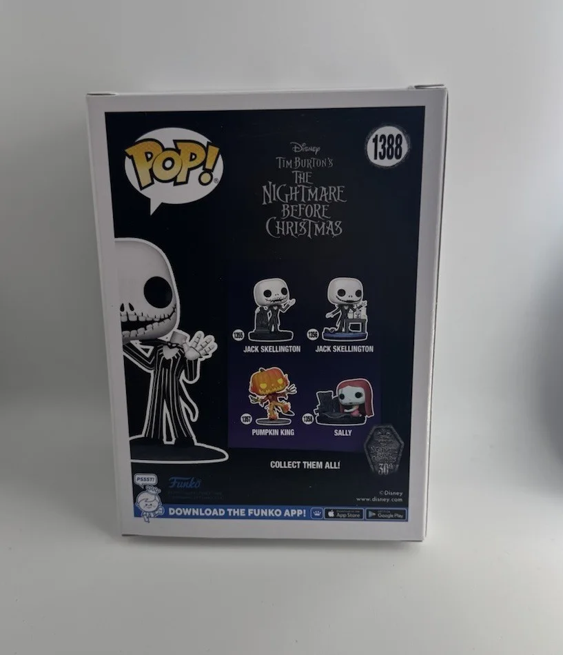 Chris Sarandon — CHRIS SARANDON SIGNED DISNEY JACK SKELLINGTON FUNKO POP BAS BECKETT EXCLUSIVE, изображение 3
