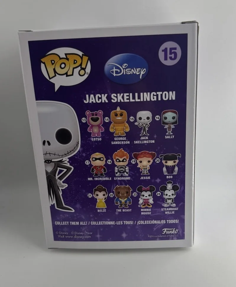 Chris Sarandon — CHRIS SARANDON SIGNED DISNEY JACK SKELLINGTON FUNKO POP BAS BECKETT 2, изображение 3