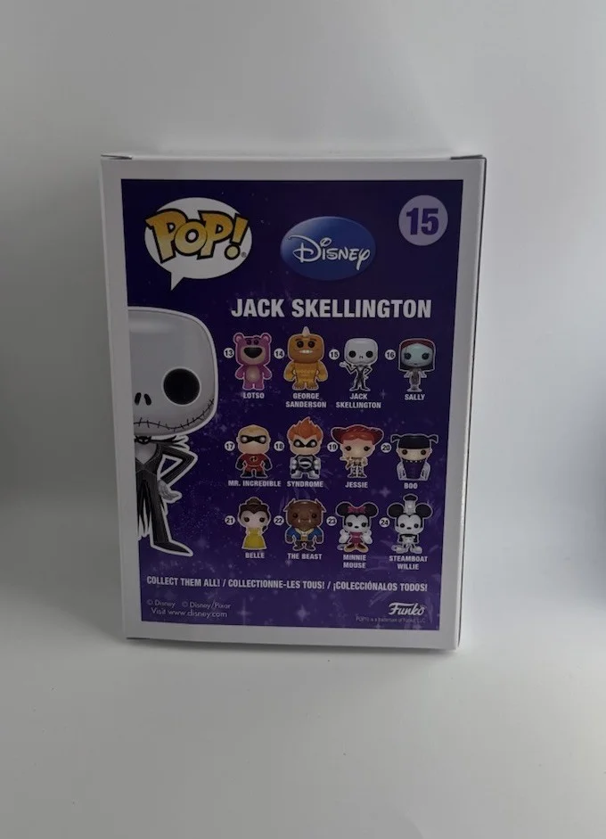 Chris Sarandon — CHRIS SARANDON SIGNED DISNEY JACK SKELLINGTON FUNKO POP BAS BECKETT, изображение 3