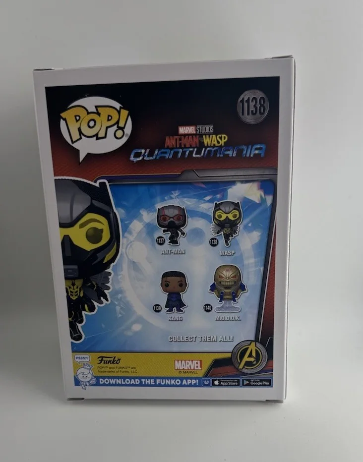 Evangeline Lilly — EVANGELINE LILY SIGNED THE WASP FUNKO POP BAS BECKETT 3, image 3