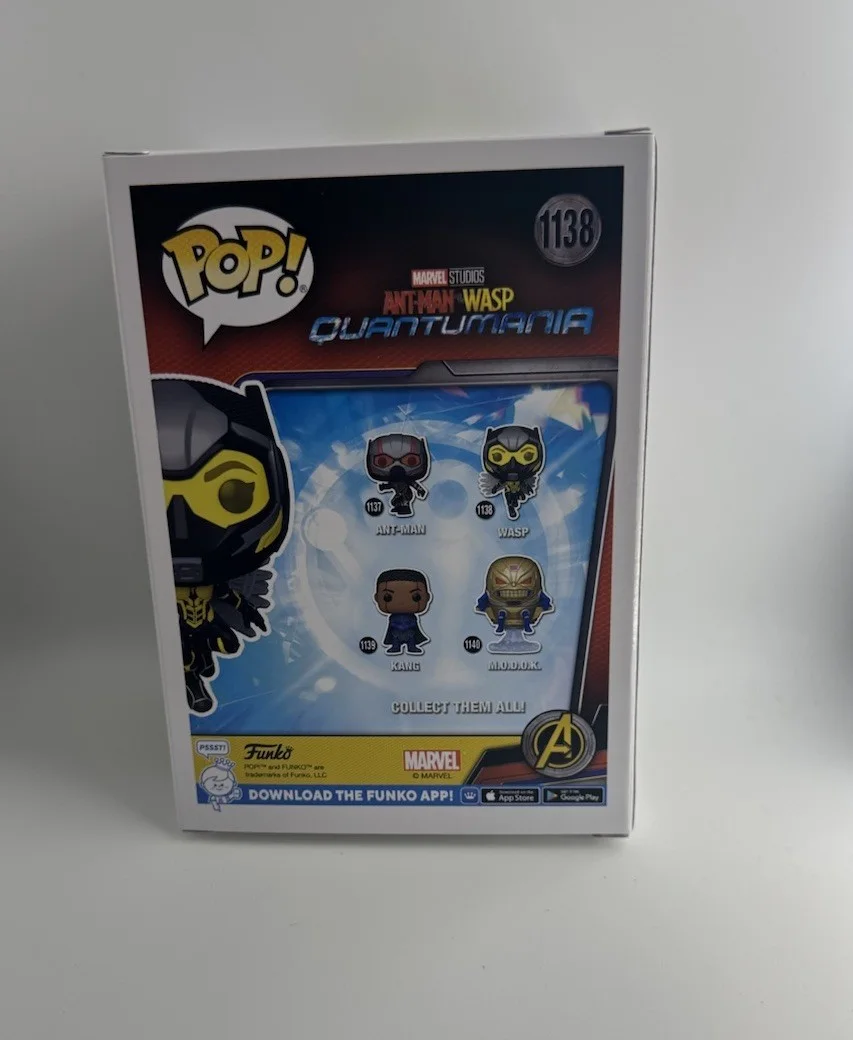 Evangeline Lilly — EVANGELINE LILY SIGNED THE WASP FUNKO POP BAS BECKETT 2, image 3