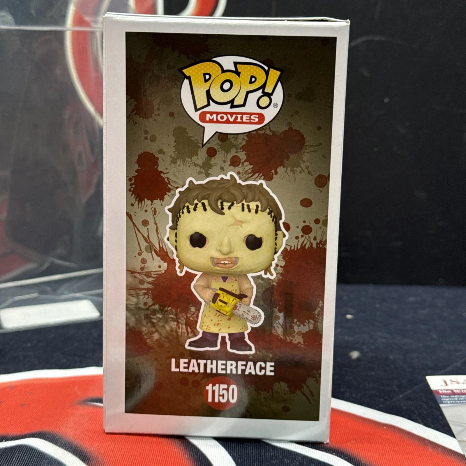 Andrew Bryniarski — Andrew Bryniarski Signed Texas Chainsaw Massacre Leatherface Funko Pop #1150 JSA, изображение 5
