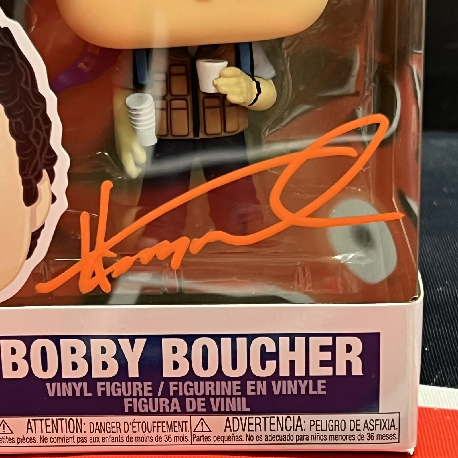 Henry Winkler — Henry Winkler Autographed Funko Pop Adam Sandler Water Boy Steiner CX, изображение 2