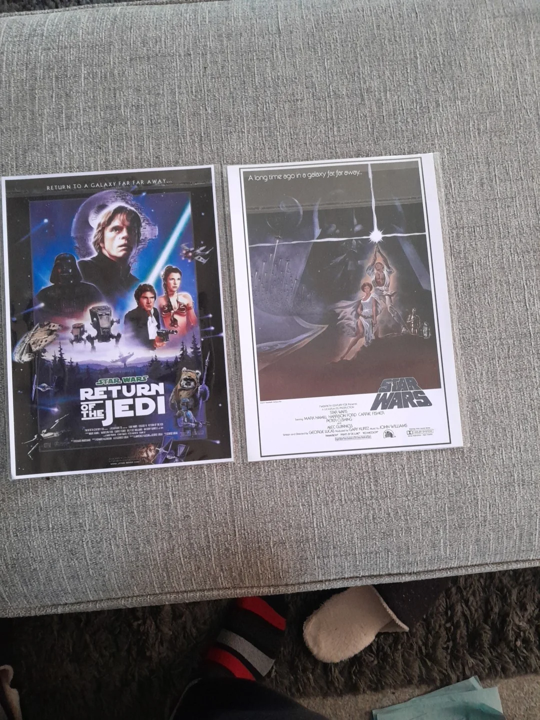 Vintage Movie posters Star Wars X 2 Repro 30x21cm, image 2