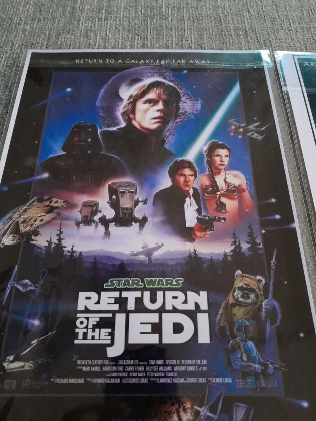Vintage Movie posters Star Wars X 2 Repro 30x21cm, image 5
