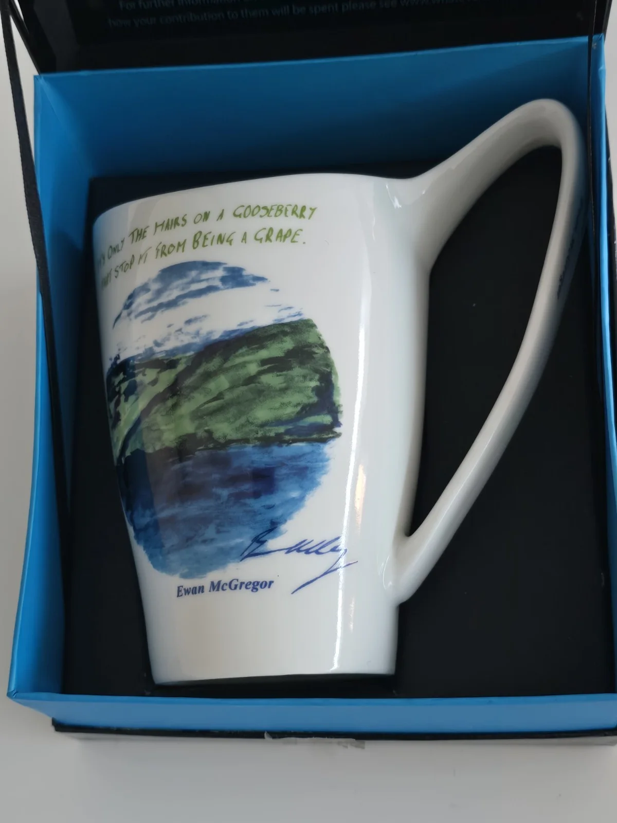 EWAN MCGREGOR MUG -WHATEVER IT TAKES - NEW IN BOX, image 2