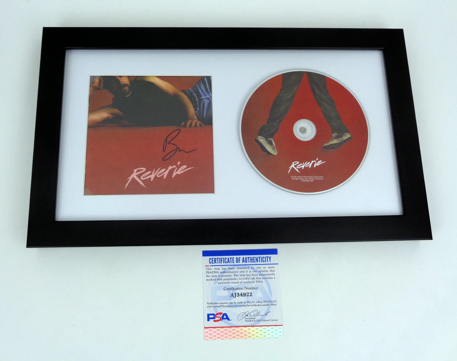 Ben Platt — Ben Platt Dear Evan Hansen Signed Autograph Reverie CD Framed PSA/DNA COA