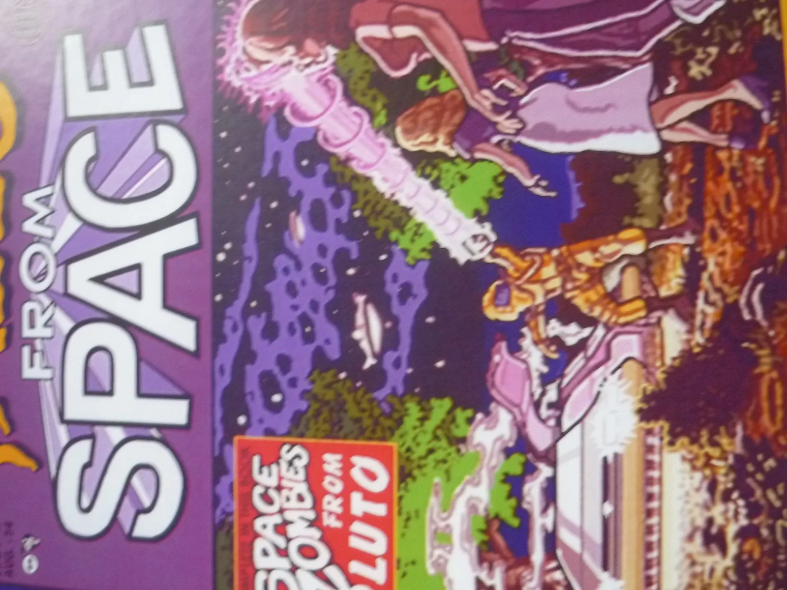 Framed a4 poster replica prop Back to the future tales of space comic cover, image 2