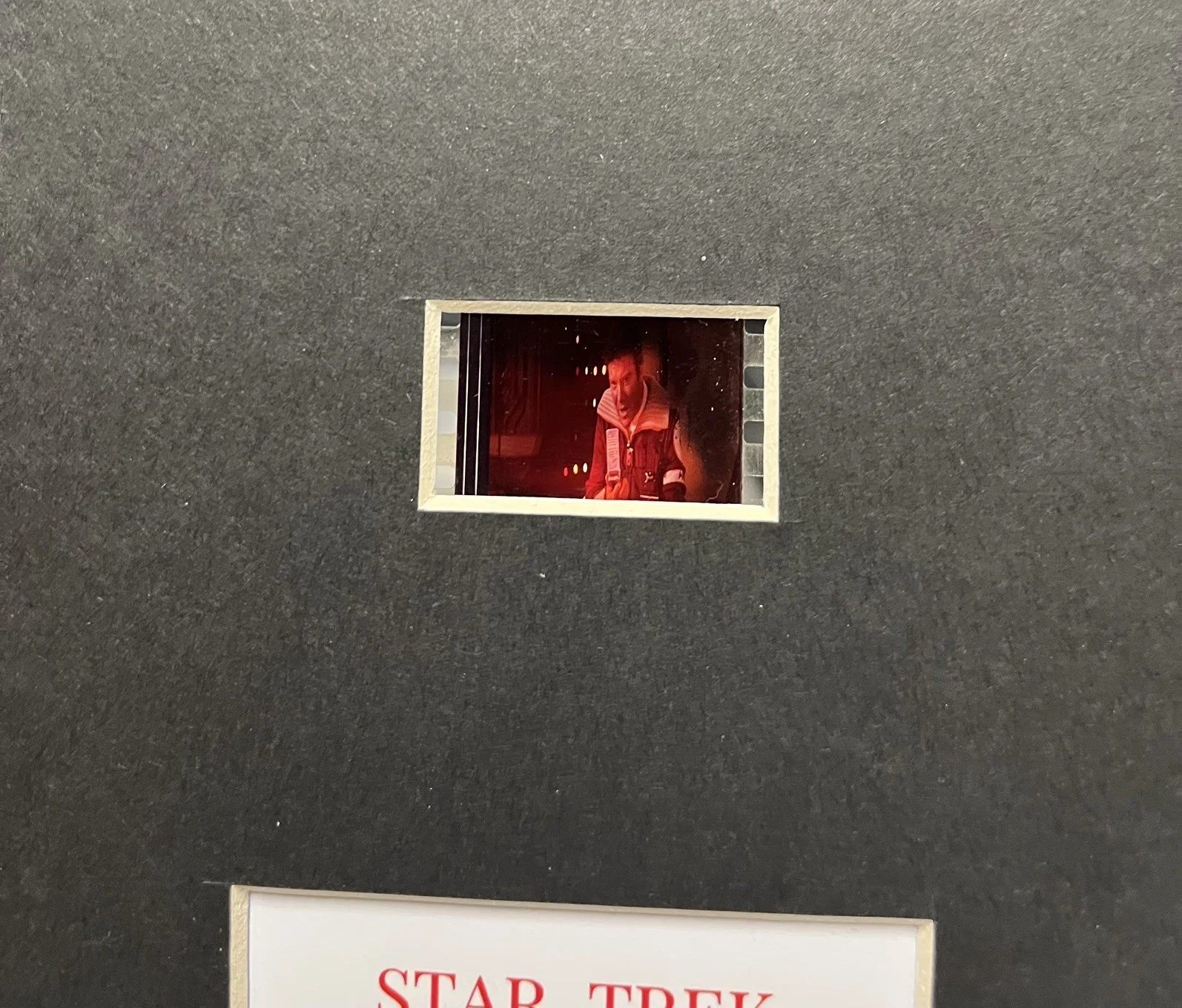 STAR TREK .THE WRATH OF KHAN . 35mm Film Cell Mounted Display, image 3