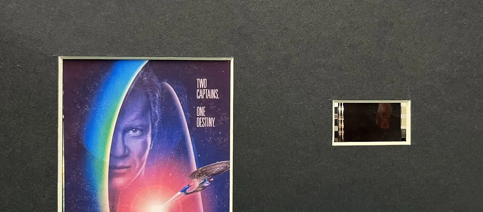 STAR TREK . GENERATIONS. 35mm Film Cell Mounted Display, image 3