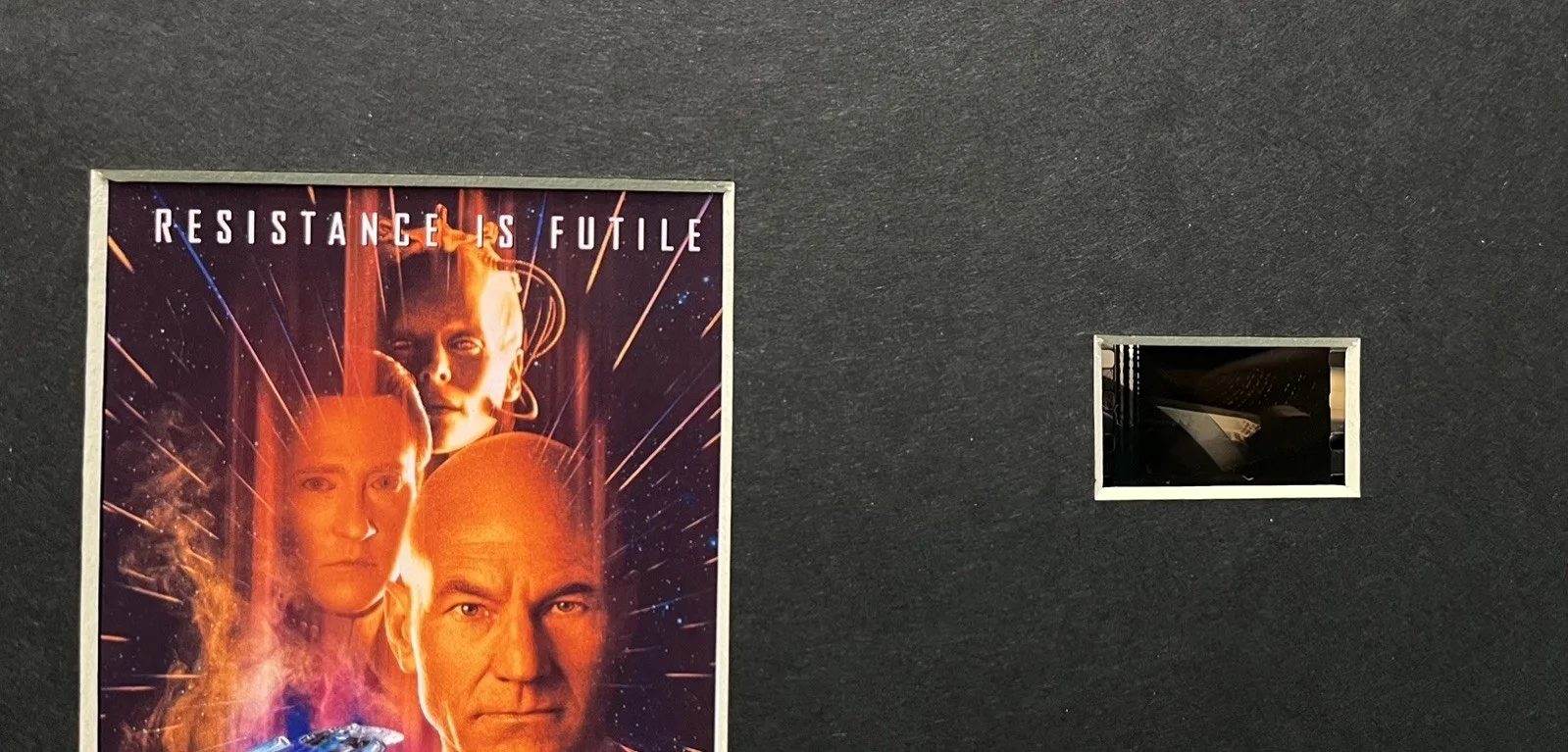 STAR TREK . FIRST CONTACT . 35mm Film Cell Mounted Display, image 3
