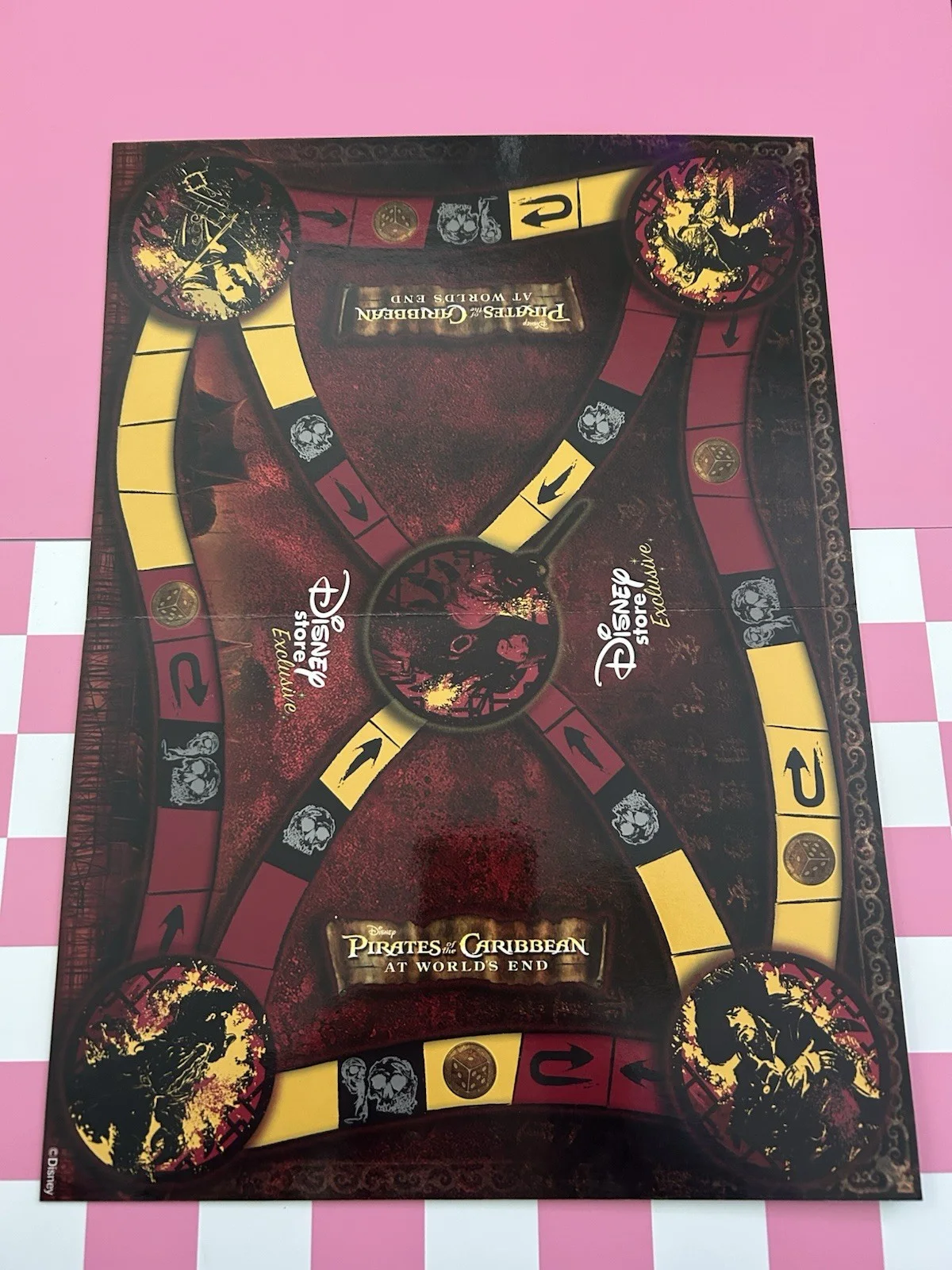 Pirates Of The Caribbean At World’s End Disney Store Board Game Complete, изображение 3