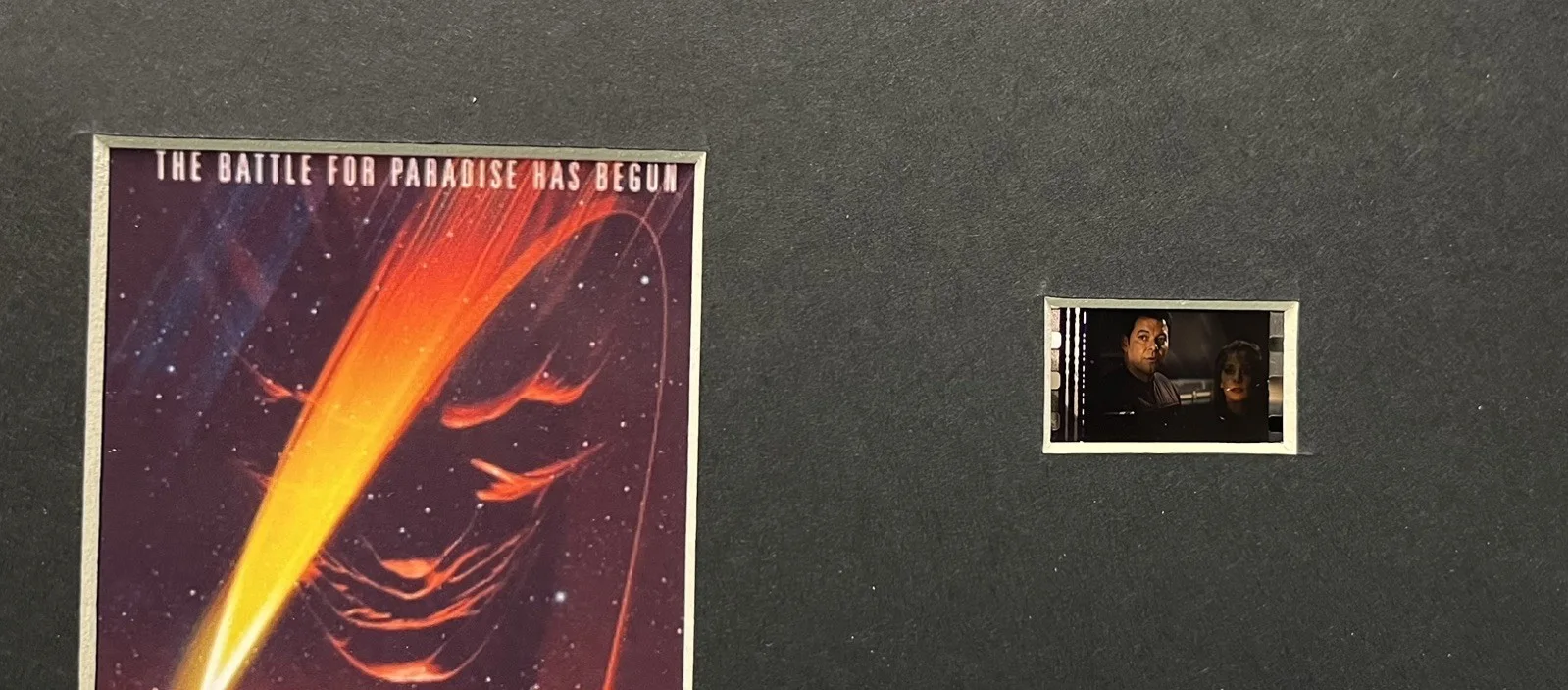 STAR TREK . INSURRECTION . 35mm Film Cell Mounted Display, image 3