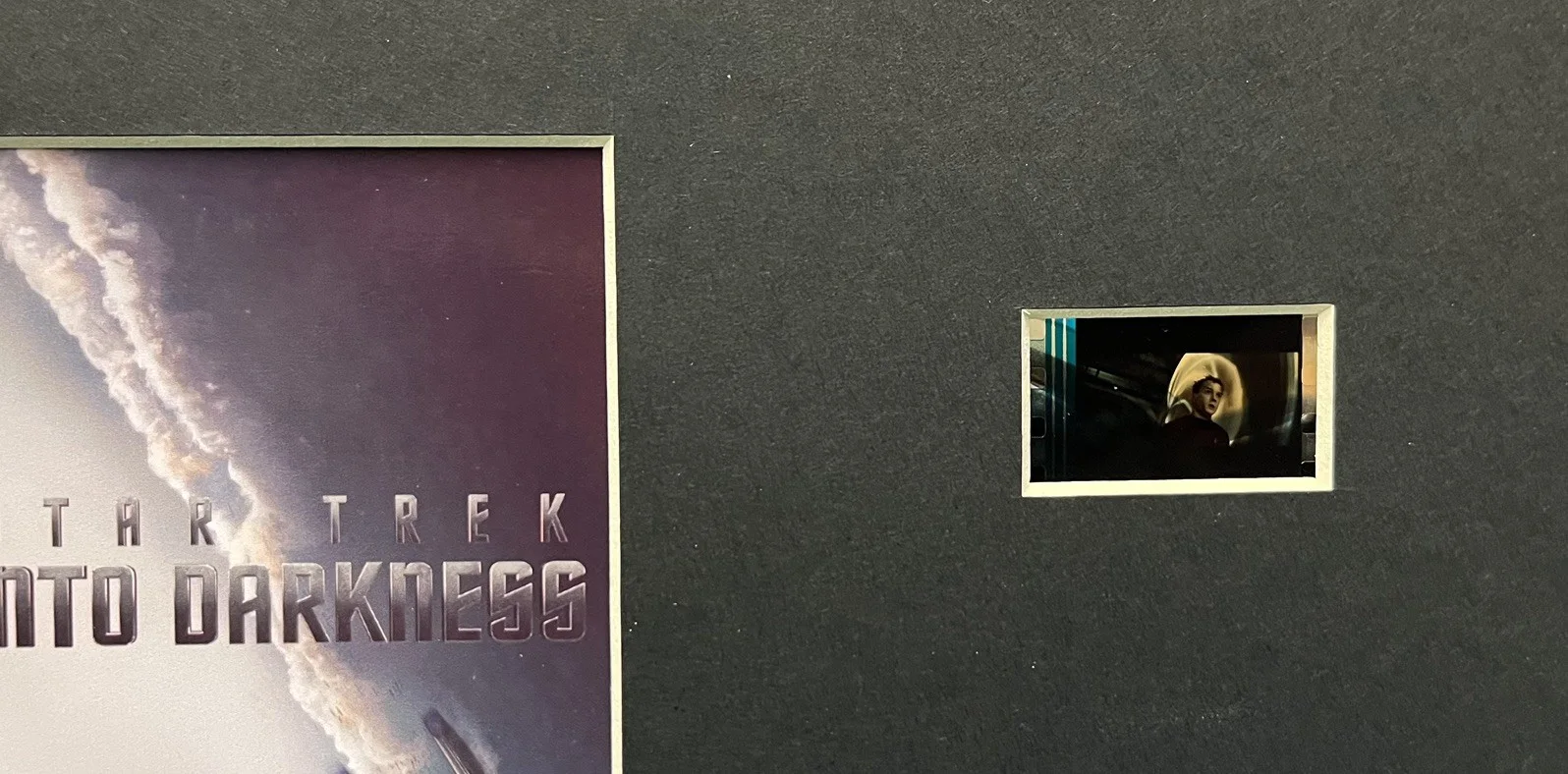 STAR TREK . INTO DARKNESS . 35mm Film Cell Mounted Display, image 3
