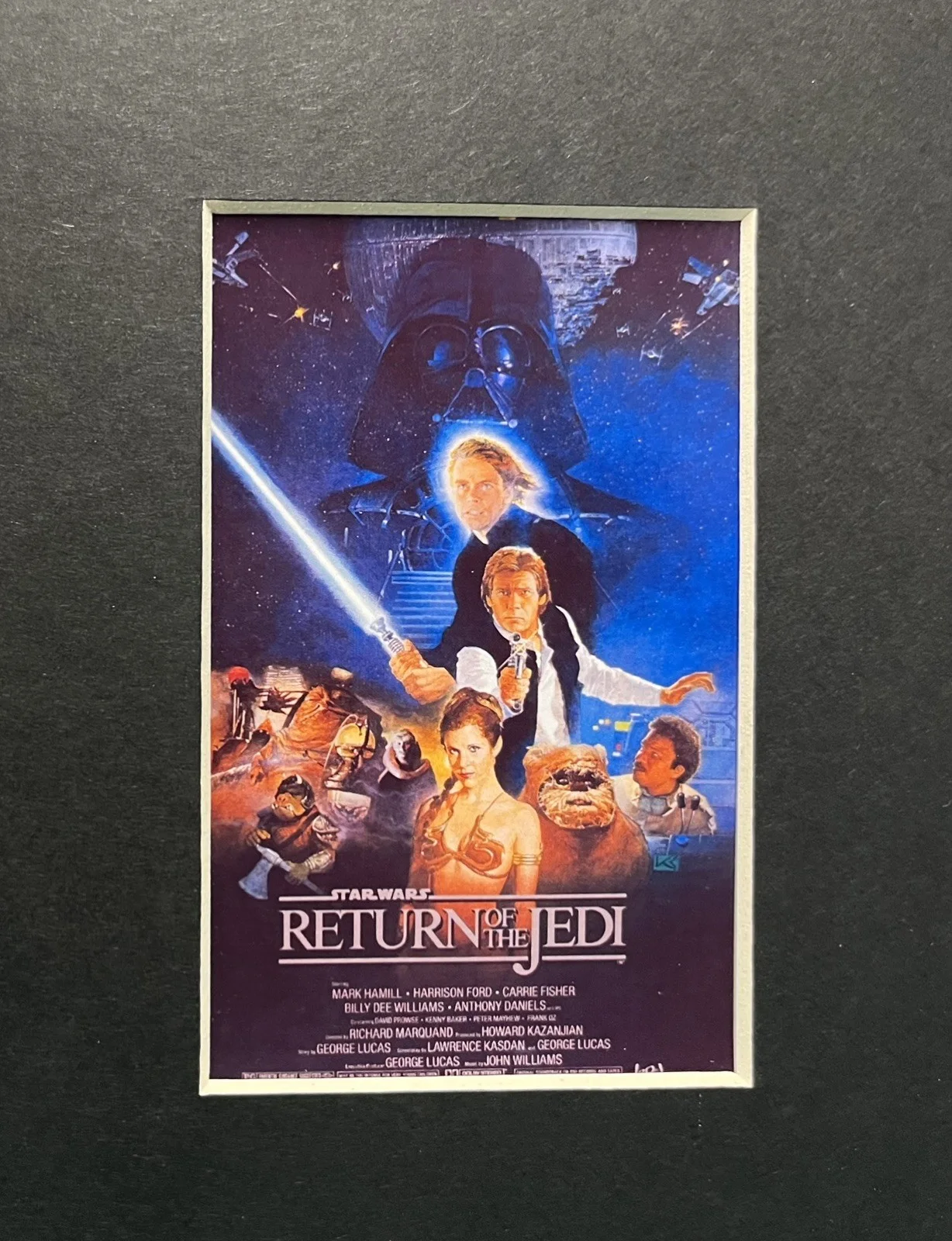 STAR WARS . RETURN OF THE JEDI . 35mm Film Cell Mounted Display, изображение 2
