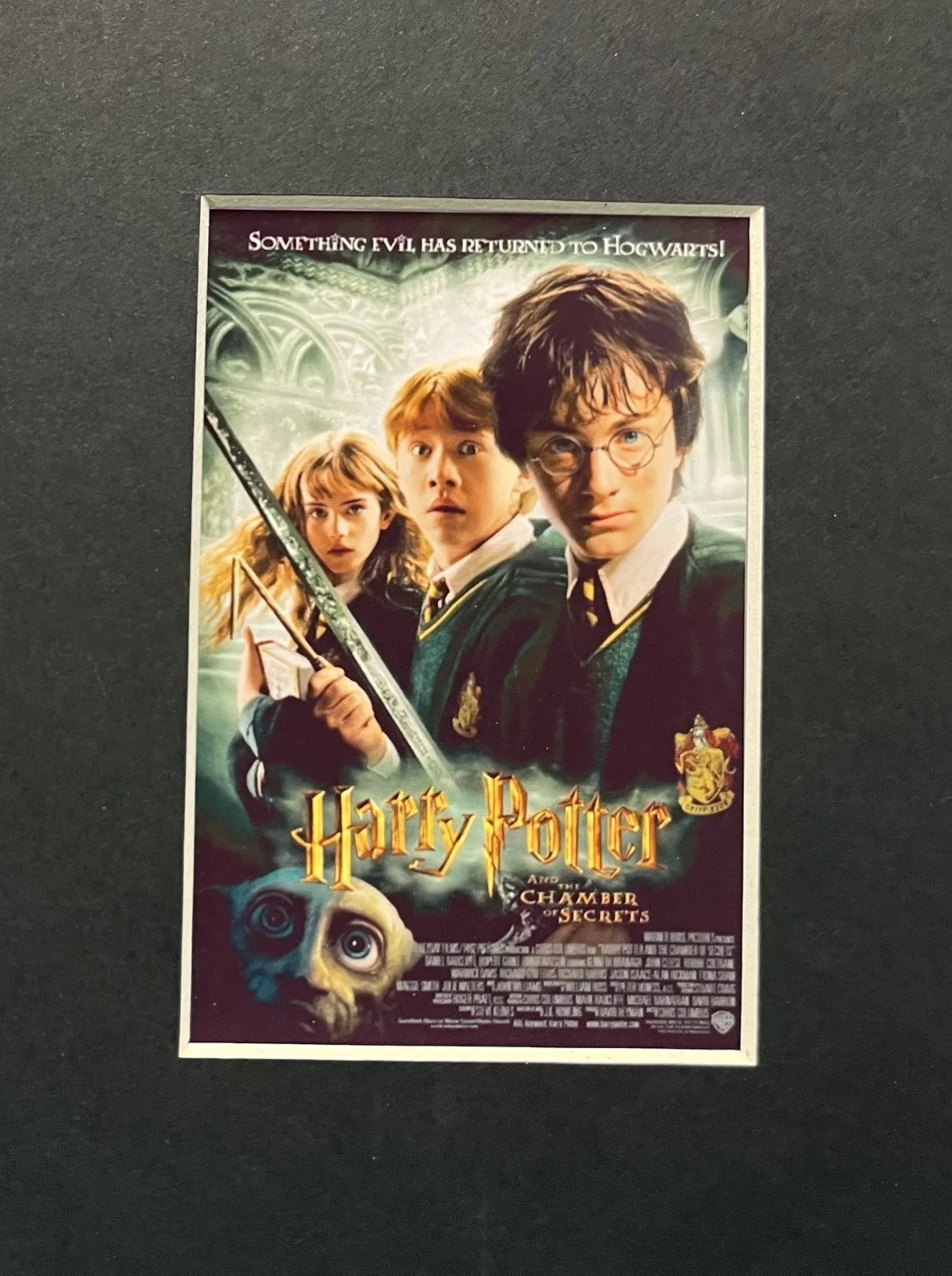 HARRY POTTER . THE CHAMBER OF SECRETS. 35mm Film Cell Mounted Display, image 2