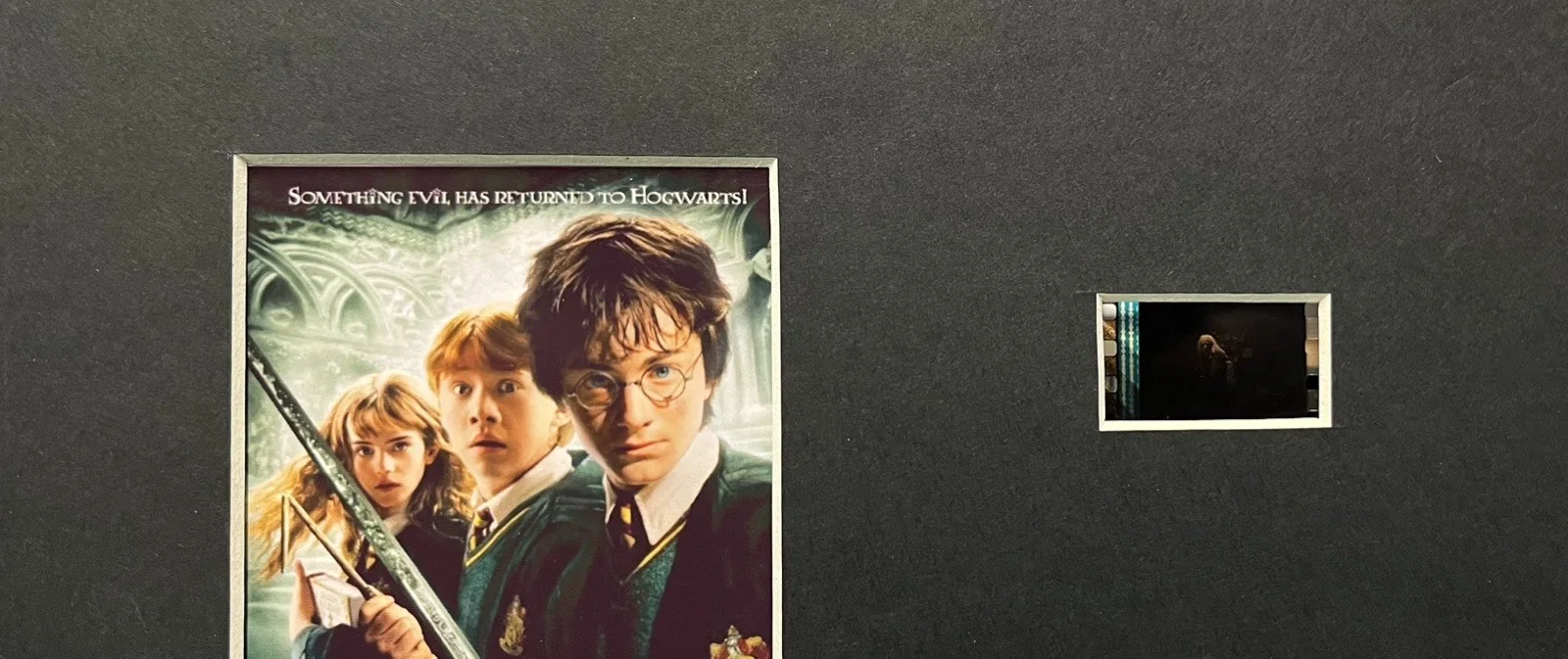 HARRY POTTER . THE CHAMBER OF SECRETS. 35mm Film Cell Mounted Display, image 3