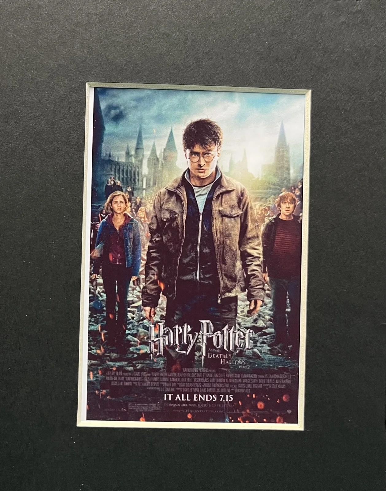HARRY POTTER . THE DEATHLY HALLOWS PART 2. 35mm Film Cell Mounted Display, изображение 2