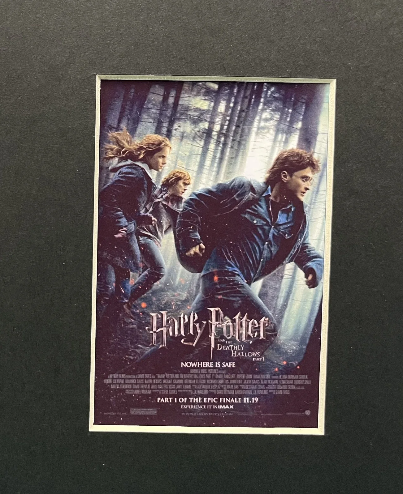HARRY POTTER . THE DEATHLY HALLOWS PART I . 35mm Film Cell Mounted Display, image 2