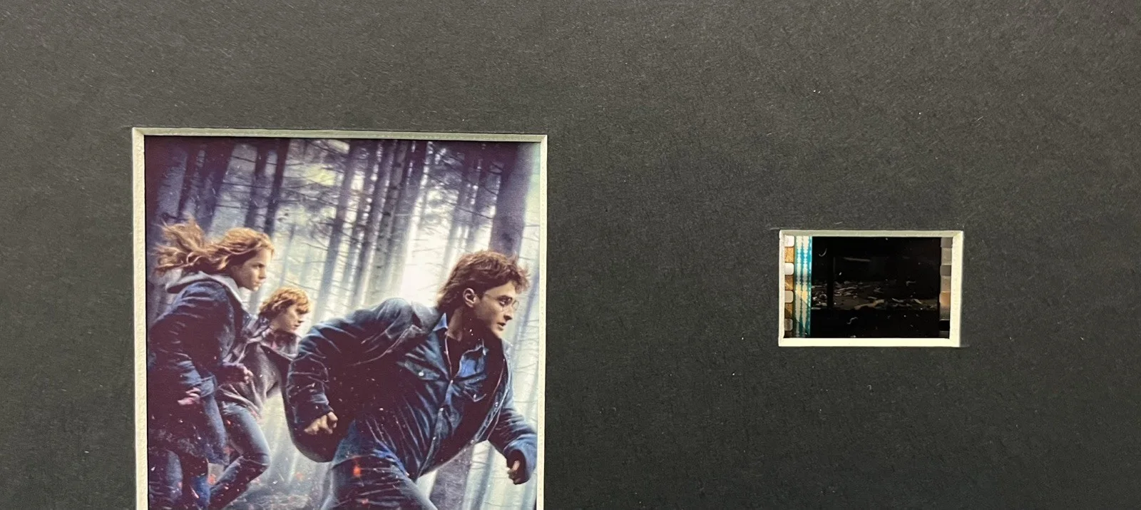 HARRY POTTER . THE DEATHLY HALLOWS PART I . 35mm Film Cell Mounted Display, image 3