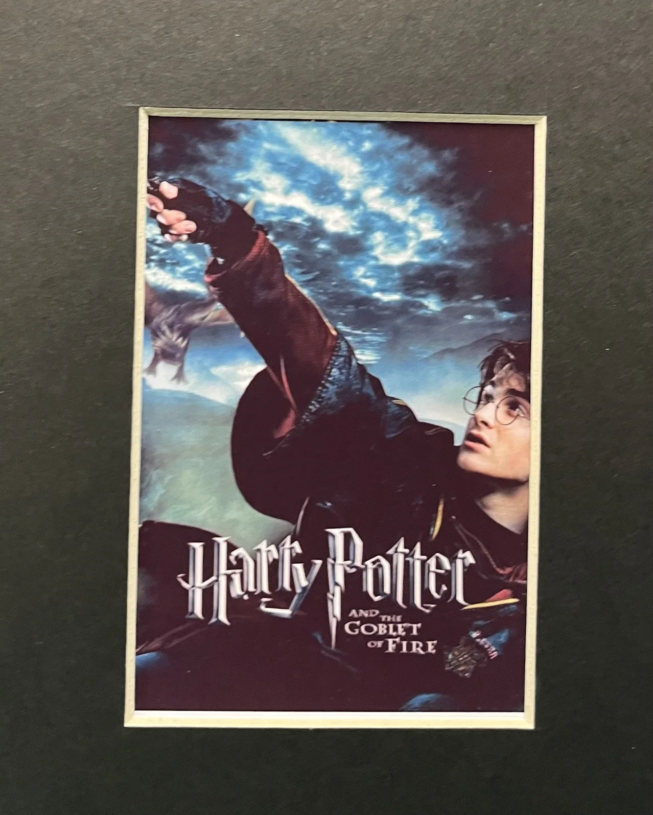 HARRY POTTER . AND THE GOBLET OF FIRE . 35mm Film Cell Mounted Display, изображение 2