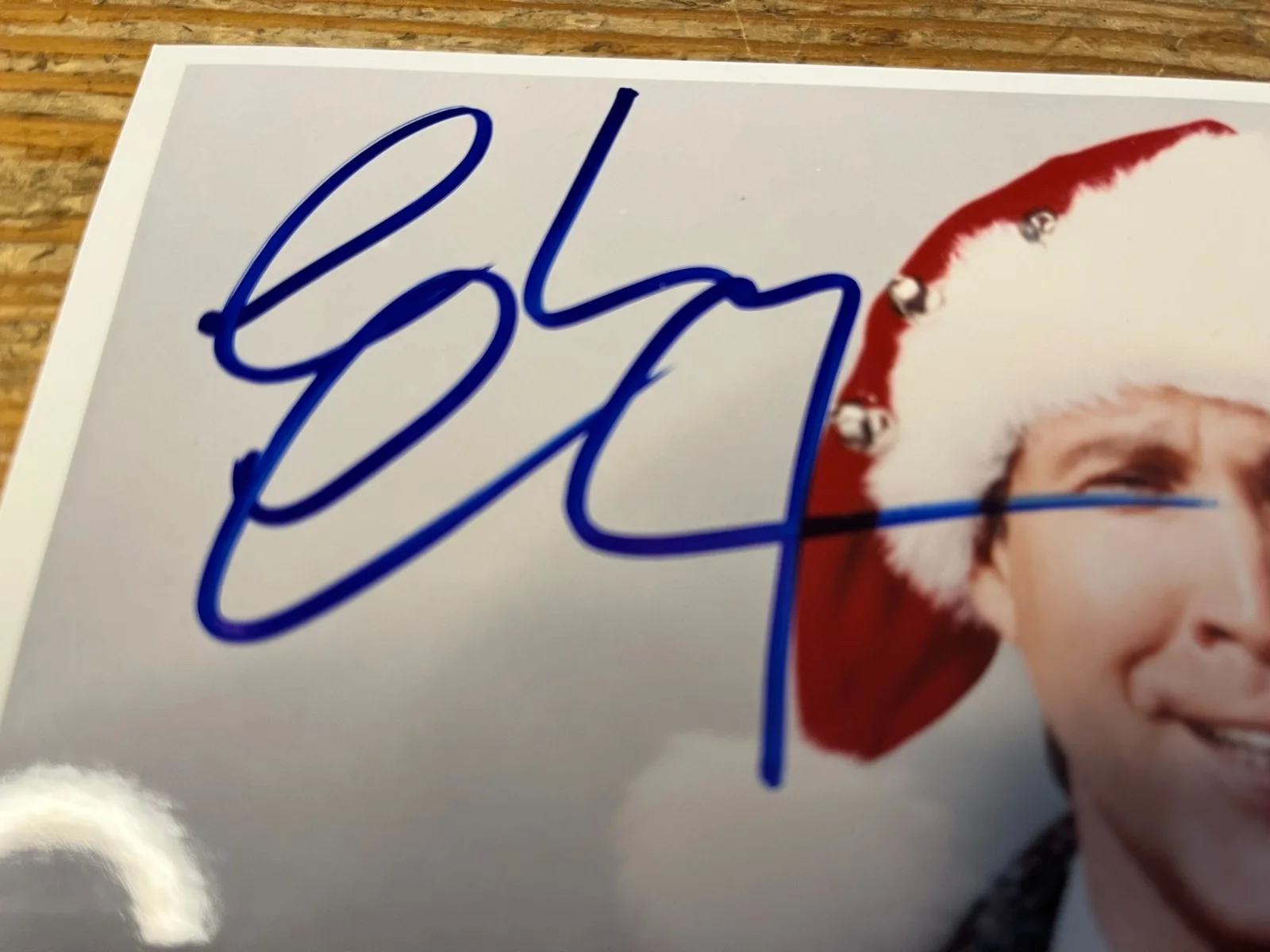 Chevy Chase Signed Photo Christmas Vacation Clark Griswold COA, изображение 3