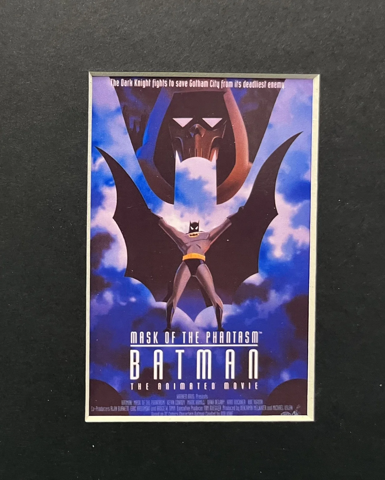 BATMAN .BATMAN MASK OF THE. PHANTASM. 35mm Film Cell Mounted Display, изображение 2