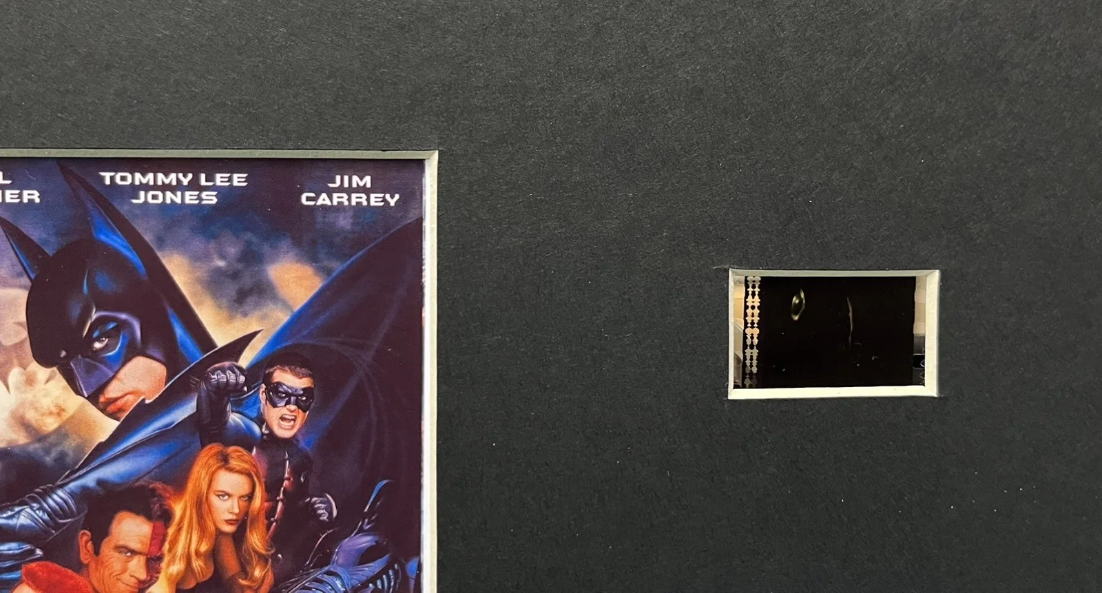 BATMAN .BATMAN FOREVER. 35mm Film Cell Mounted Display, image 3