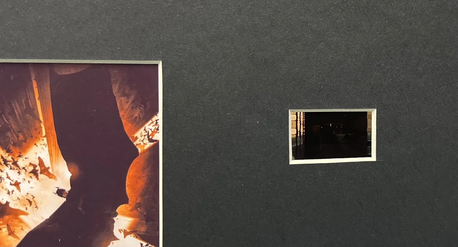 BATMAN .BATMAN BEGINS. 35mm Film Cell Mounted Display, image 3